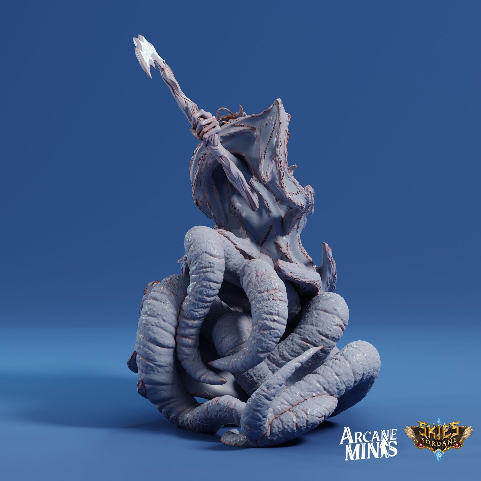 Ethershade - Arcane Minis | 32mm | The Nightmare Express | Ghost | Wraith | Rags | Demon | Devil | Death