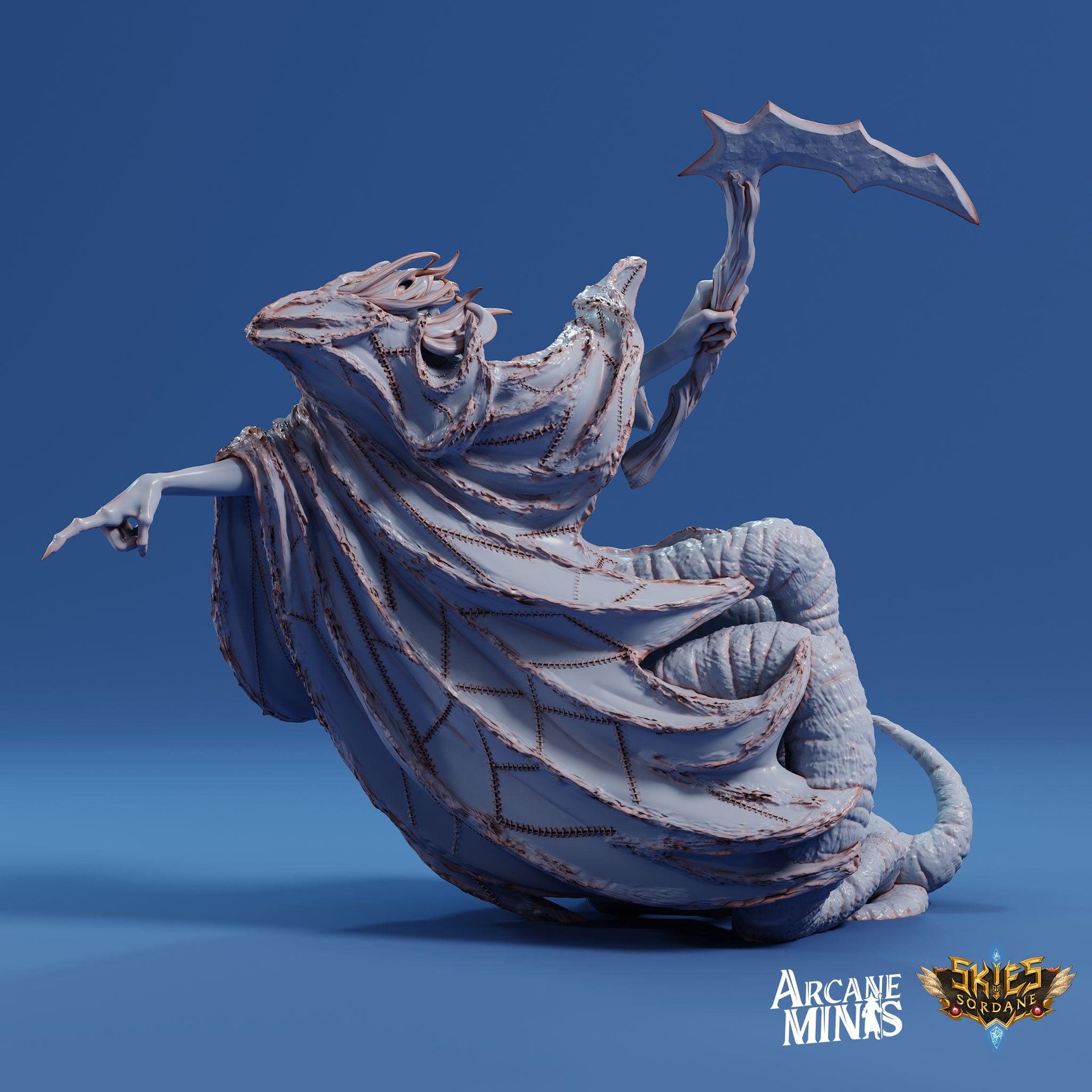 Ethershade - Arcane Minis | 32mm | The Nightmare Express | Ghost | Wraith | Rags | Demon | Devil | Death