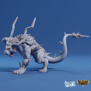 Abyssal Bonestalker, Lion Demon - Arcane Minis | The Tangled Hunt | 32mm | Alien | Tiger