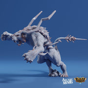 Abyssal Bonestalker, Lion Demon - Arcane Minis | The Tangled Hunt | 32mm | Alien | Tiger