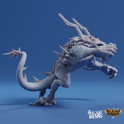 Abyssal Bonestalker, Lion Demon - Arcane Minis | The Tangled Hunt | 32mm | Alien | Tiger