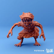 Exonid Girl - Arcane Minis | 32mm | Sorcerer | Child | Mask | Alien | Gremlin | Goblin