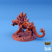 Suthonaur, Crystal Monster - Arcane Minis | 32mm | Alien | Demon | Gem