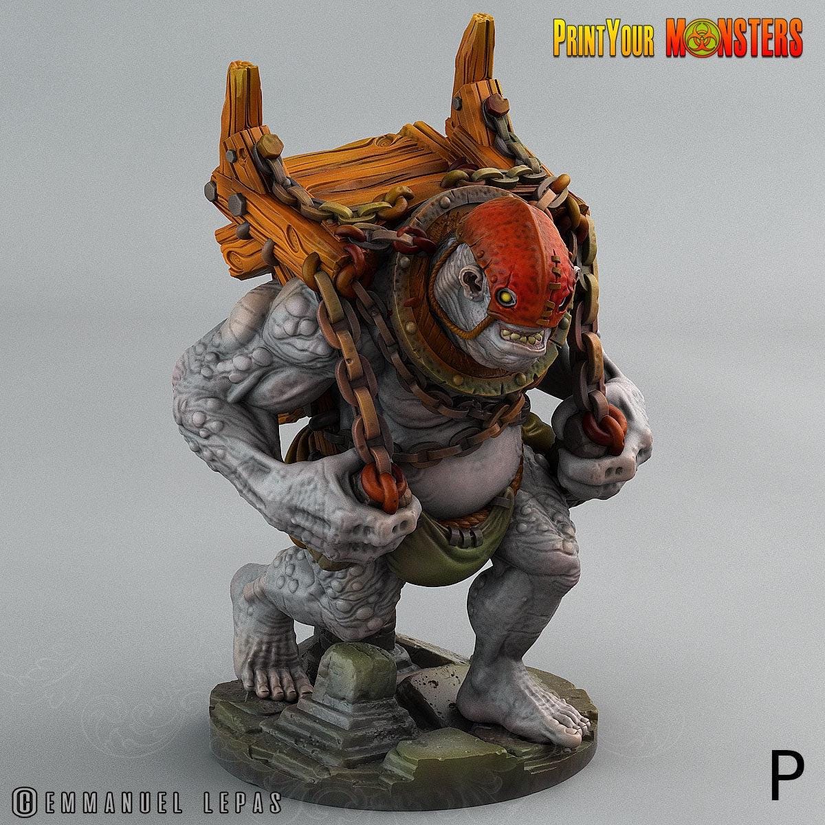 Trolls, Print Your Monsters | 32mm | Elemental | Underground | Army | Soldiers | Mercenaries