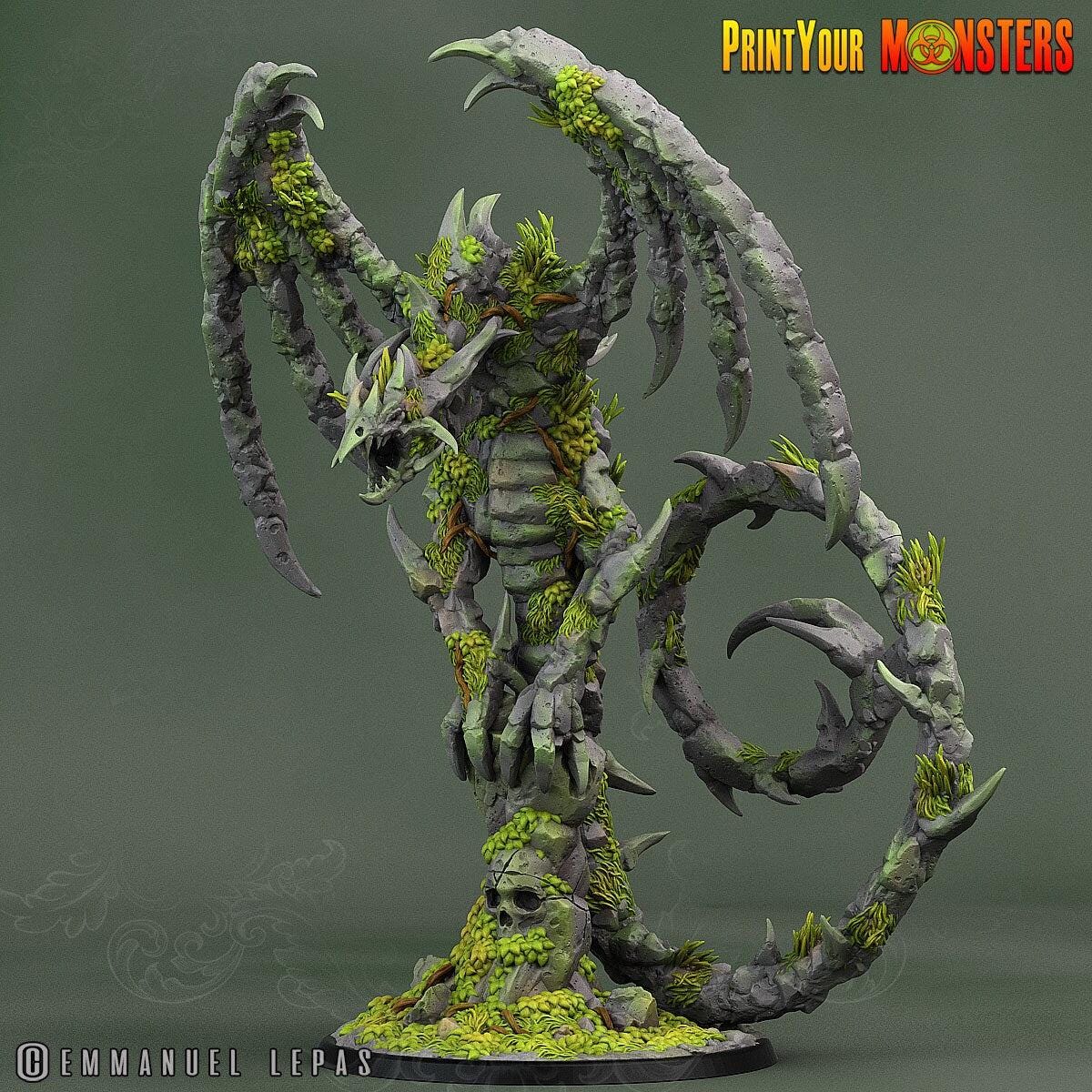 Rock Dragon- Print Your Monsters