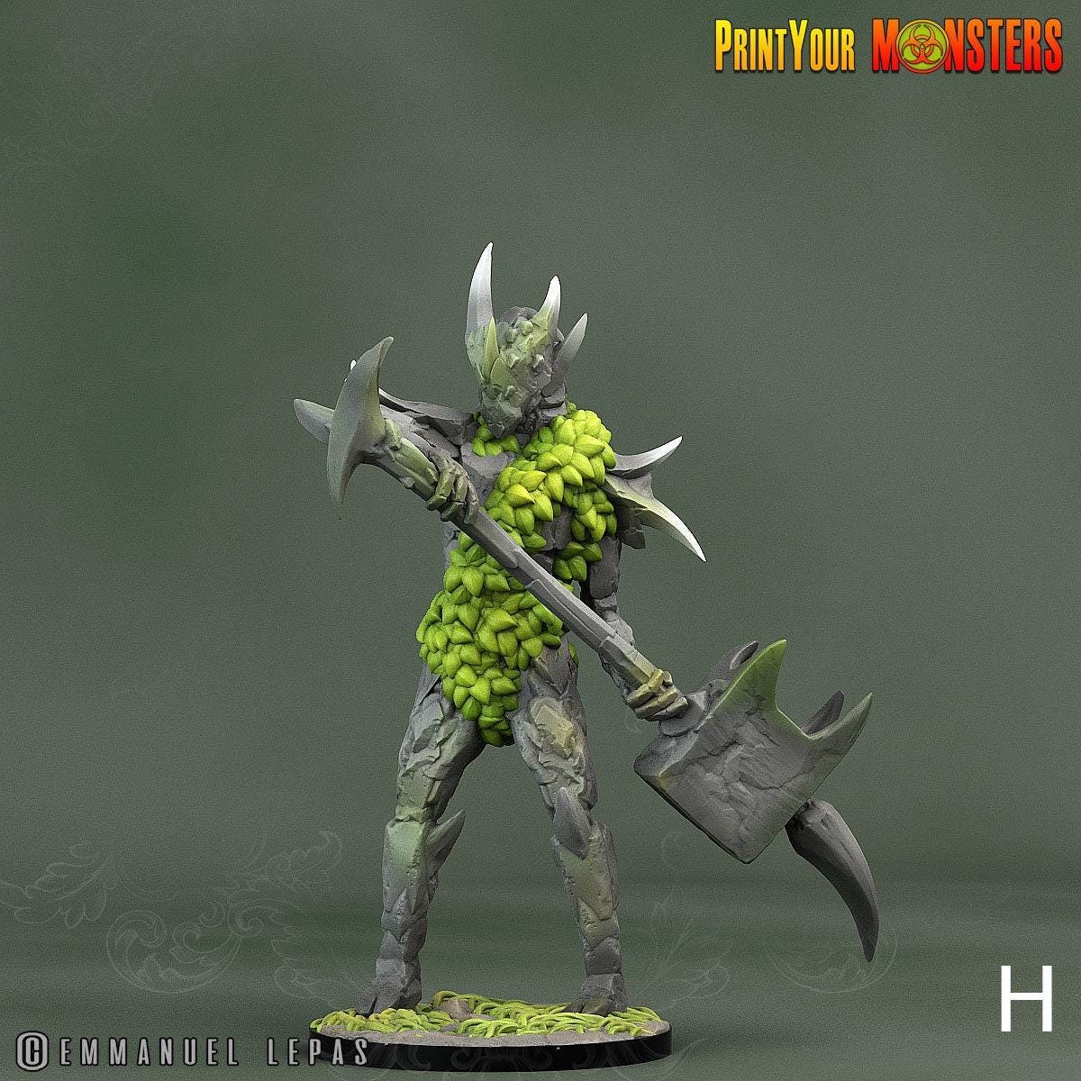 Rock Soldiers- Print Your Monsters | 32mm | Elemental | Earth | Stone | Golem