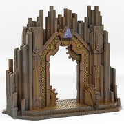 Dwarf Mine Portal With Its Lava Effect - Print Your Monsters, Fantastic Portals | 32mm | Ancient | Ruins | Underground