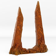 Mars Portal With Its Strange Cloud Effect - Print Your Monsters, Fantastic Portals | 32mm | Alien | Ancient | Scifi