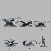 Tropical Island Plants Scatter Terrain - Fantastic Plants and Rocks | Print Your Monsters | DnD | Wargaming | Fern