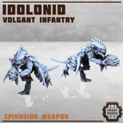 Volgants, Idolonids - Print Minis | Sci Fi | 28mm Heroic | Demon | Alien | Space Bug
