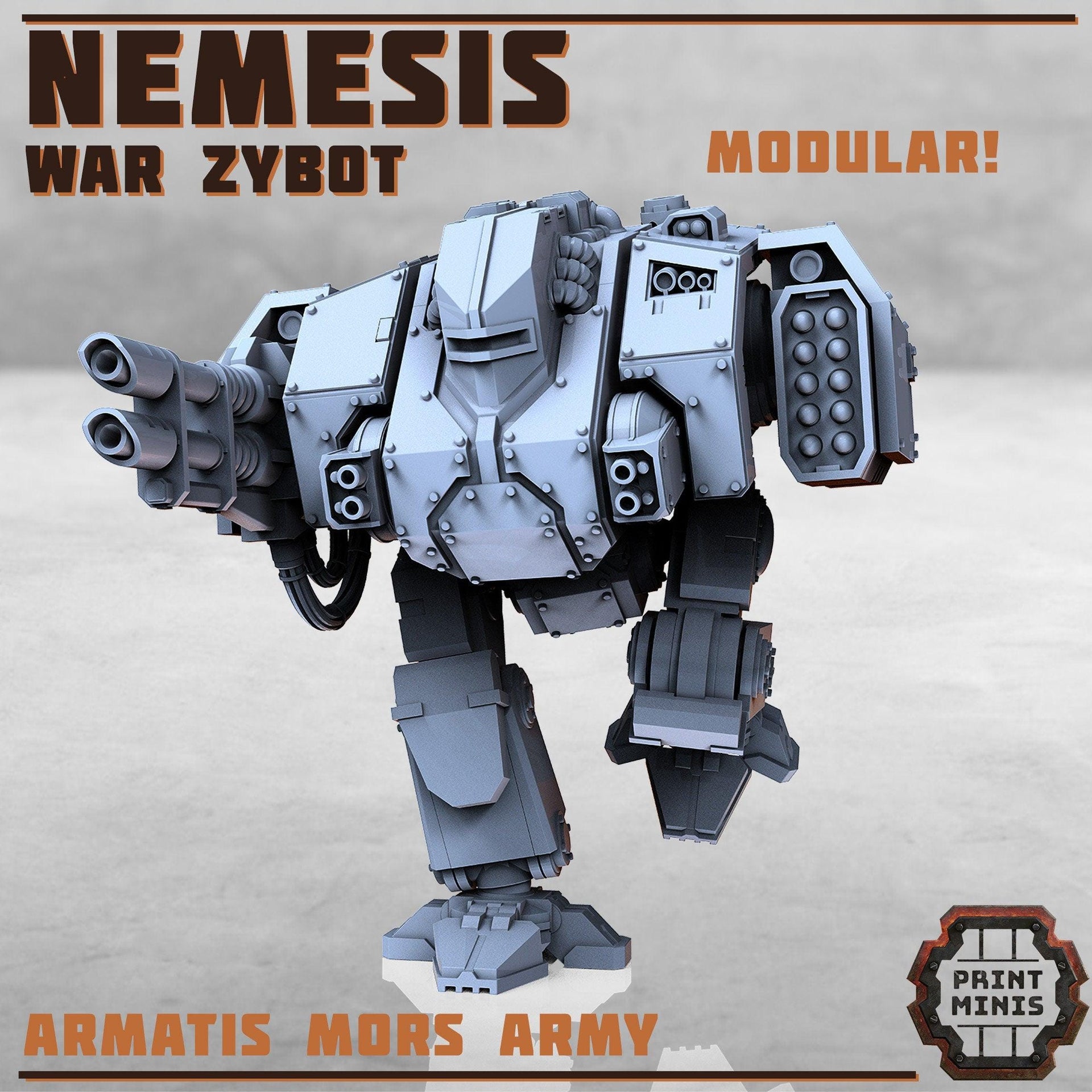 Nemesis, War Zybot - Print Minis