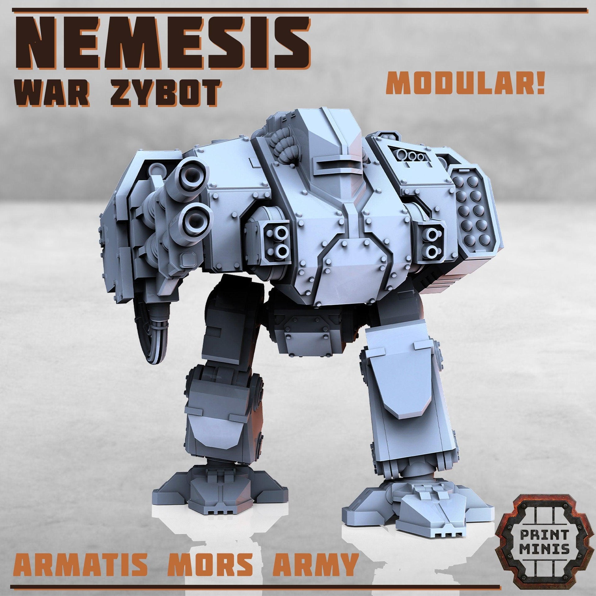Nemesis, War Zybot - Print Minis