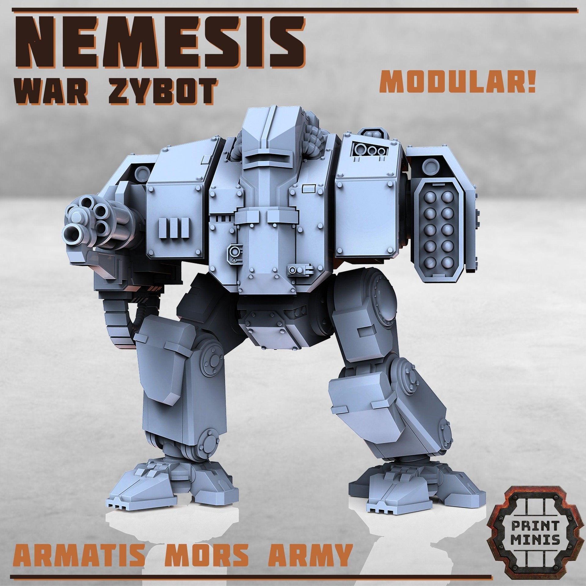 Nemesis, War Zybot - Print Minis