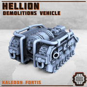 Hellion, Demolitions Vehicle - Print Minis | Sci Fi | Tank | Drone | Crawler
