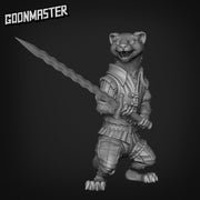 Weasel Witchhunter - Goonmaster | Miniature | Wargaming | Roleplaying Games | 32mm | Assassin | Kenku | Rogue | Undead