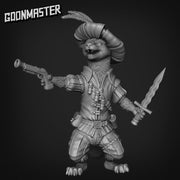 Weasel Witchhunter - Goonmaster | Miniature | Wargaming | Roleplaying Games | 32mm | Assassin | Kenku | Rogue | Undead