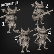 Fennec Fox Squire - Goonmaster | Miniature | Wargaming | Roleplaying Games | 32mm | Adventurer | Traveller