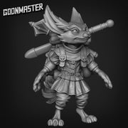 Fennec Fox Squire - Goonmaster | Miniature | Wargaming | Roleplaying Games | 32mm | Adventurer | Traveller
