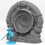 Wonderland Portal With Its Hole Effect - Print Your Monsters, Fantastic Portals | 32mm | Alice | Garden | Castle