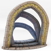Celestial Portal With Its Cloudy Effect - Print Your Monsters, Fantastic Portals | 32mm | Temple | Runes