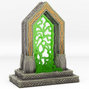 Moria Portal With Its Malefic Effect - Print Your Monsters, Fantastic Portals | 32mm | Tomb | Dwarf | Fortress