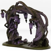 Creepy Forest Portal With Its Dark Magic Effect - Print Your Monsters, Fantastic Portals | 32mm | Lantern | Teleporter