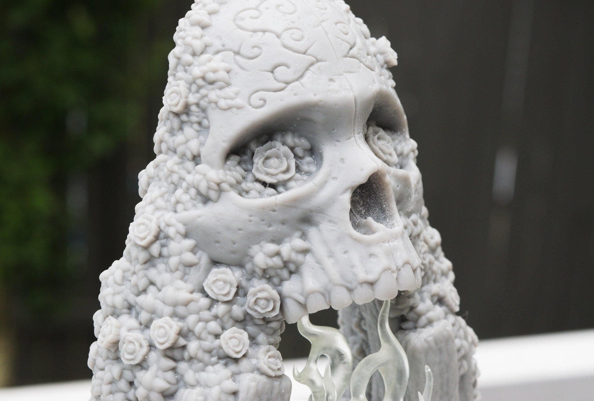 Cadavera Portal and Effect - Print Your Monsters, Fantastic Portals | 32mm | Ancient | Day of the Dead | Transparent | Skull