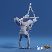 Warrel Acrobat - Arcane Minis | 32mm | Cirque du Sordane | Performer | Circus | Rogue | Rabbit Folk