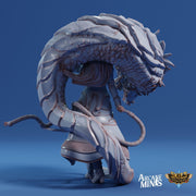 Human Bard Female, Ring Master - Arcane Minis | 32mm | Cirque du Sordane | Performer | Circus | Magician | Summoner | Whip | Tophat