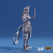 Tiefling Knife Jugglerr - Arcane Minis | 32mm | Cirque du Sordane | Performer | Circus | Rogue | Assassin