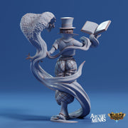Human Illusionist - Arcane Minis | 32mm | Cirque du Sordane | Performer | Circus | Magician | Summoner | Steampunk | Wizard