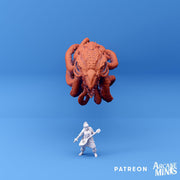 Star Squid- Arcane Minis | 32mm | Tourist Terror | Alien | Octopus | Deep One | Astral | Psychic