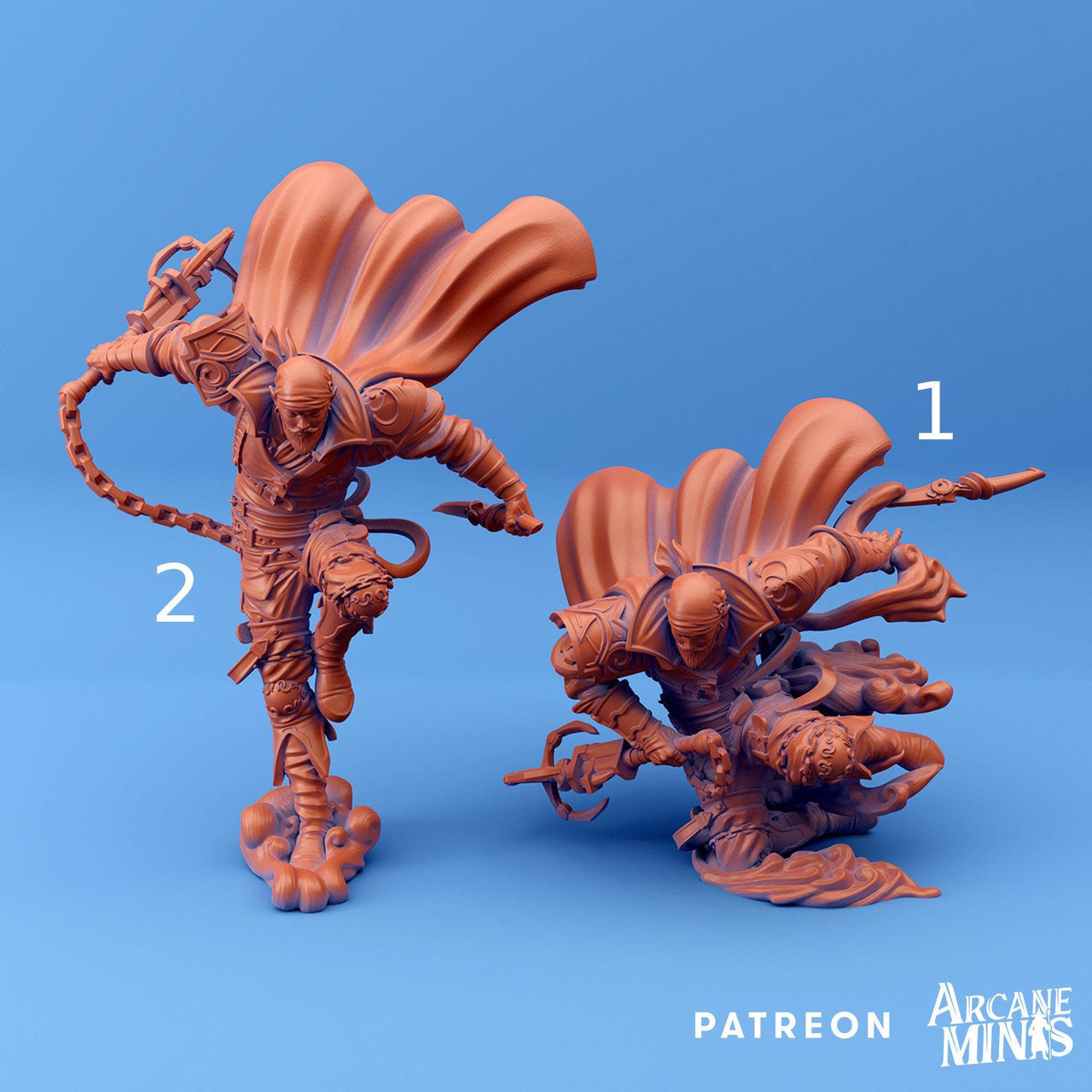 Sky Dancer Elemdar- Arcane Minis | 32mm | Tourist Terror | Rogue | Pirate | Bandit | Assassin