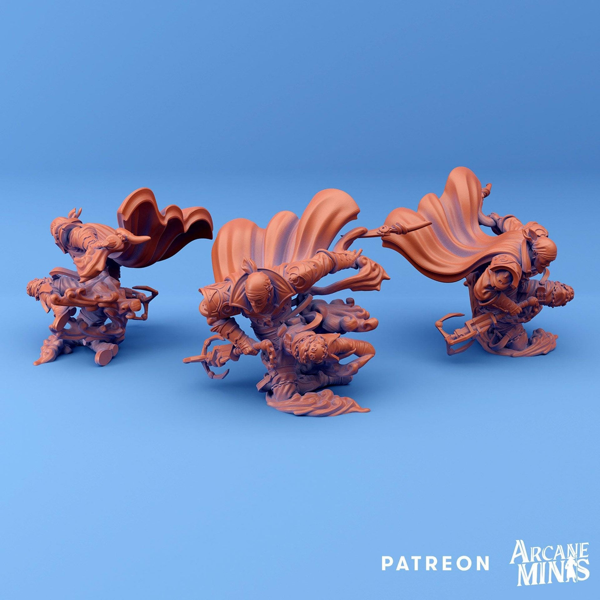 Sky Dancer Elemdar- Arcane Minis | 32mm | Tourist Terror | Rogue | Pirate | Bandit | Assassin