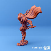 Sky Dancer Elemdar- Arcane Minis | 32mm | Tourist Terror | Rogue | Pirate | Bandit | Assassin