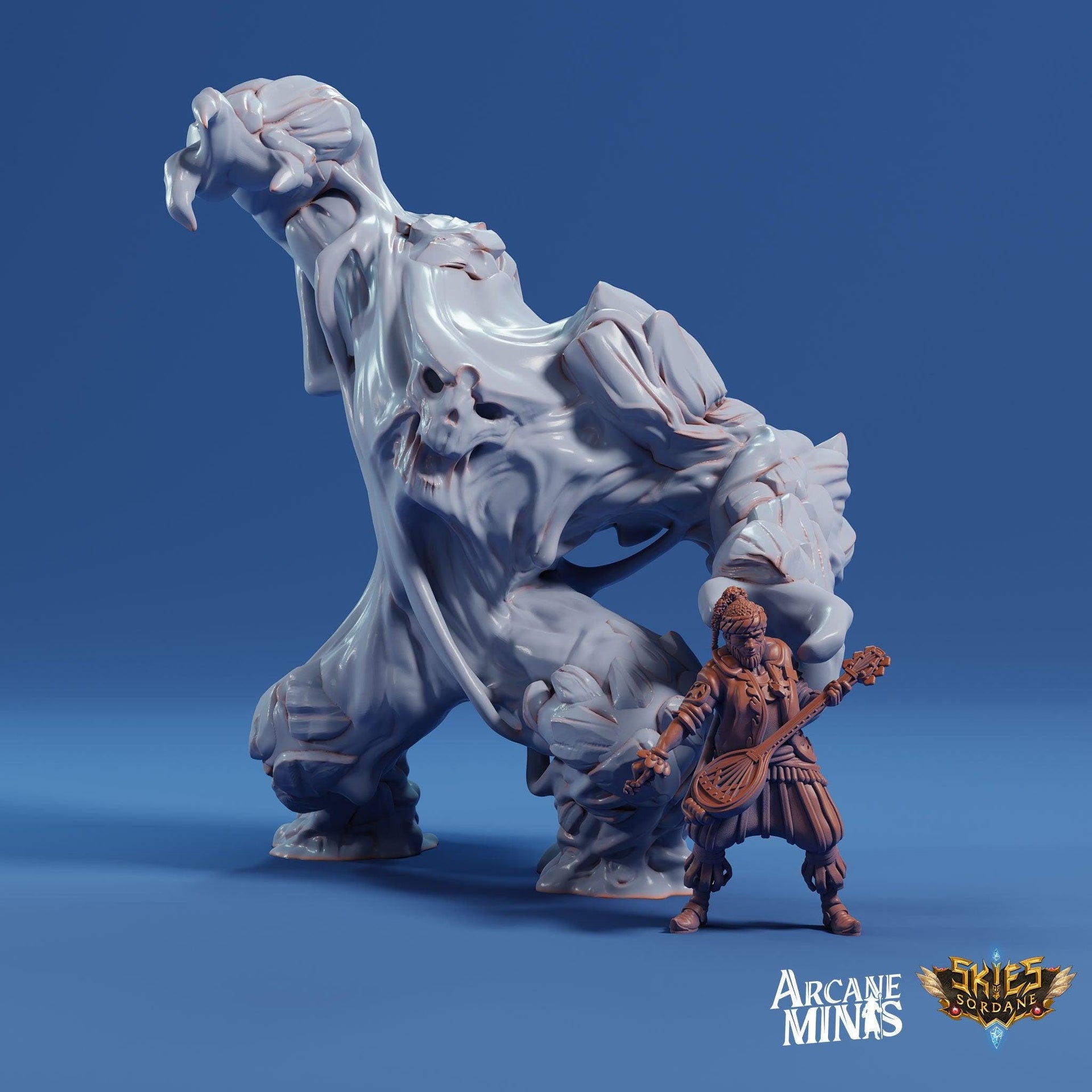 Gloomslime - Arcane Minis | 32mm | Junkers Plight | Alien | Mushroom | Fungus | Mold | Elemental | Giant | Slime