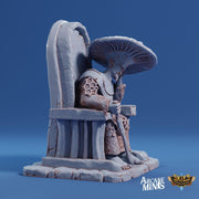 Fungarii Noble- Arcane Minis | 32mm | Junkers Plight | Alien | Mushroom | Fungus | Mold | King
