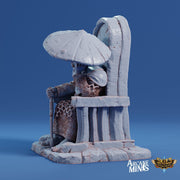 Fungarii Noble- Arcane Minis | 32mm | Junkers Plight | Alien | Mushroom | Fungus | Mold | King