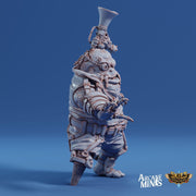 Anoran Barge Captain - Arcane Minis | 32mm | Junkers Plight | Rogue | Bandit | Pirate | Alien