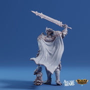 Dread Knight - Arcane Minis | 32mm | Undead Crew | Fighter | Champion | Skeleton | King | Captain