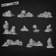 Organic Mass - Goonmaster Basing Bits | Miniature | Wargaming | Roleplaying Games | 32mm | Basing Supplies | Fungus | Slime