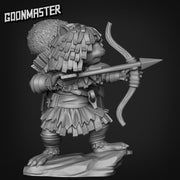 Squirrel Tracker - Goonmaster | Miniature | Wargaming | Roleplaying Games | 32mm | Rogue | Archer | Ranger | Scout