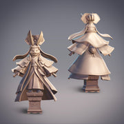 Guanghan Princess Wild Swan, Rabbit Empress - CobraMode | Miniature | Wargaming | Roleplaying Games | 32mm | Throne