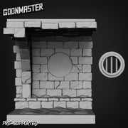 Rat Sewer Diorama - Goonmaster | Miniature | Mighty Meerkat  | Wargaming | Roleplaying Games | 32mm | Soldier | Mercenary | Warband