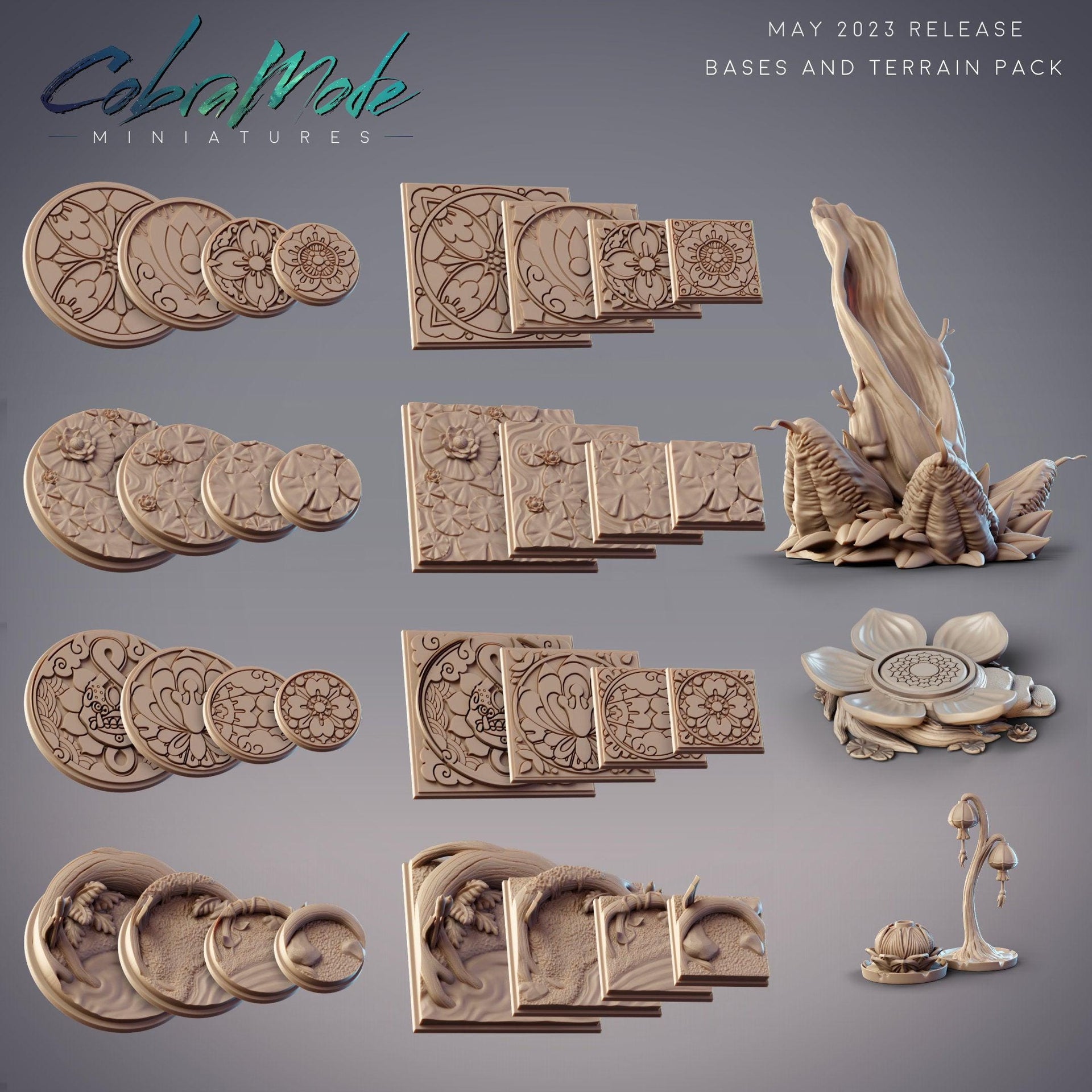 Guanghan Mask Onibi, Bunny Spirit - CobraMode | Miniature | Wargaming | Roleplaying Games | 32mm | 54mm | Sheers | Hedge Clippers