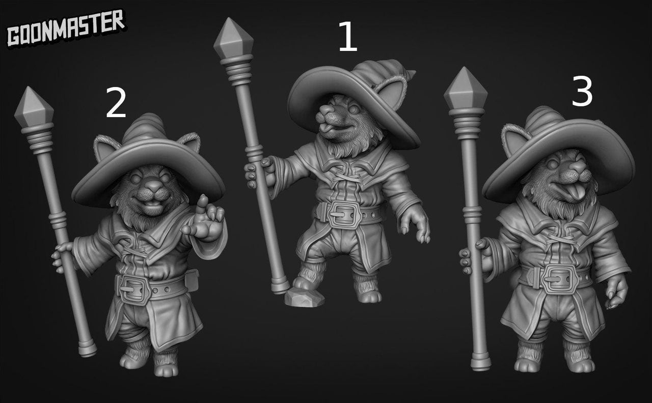 Corgi Mage- Goonmaster | Miniature | Wargaming | Roleplaying Games | 32mm | Collective | Wizard | Sorcerer