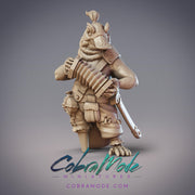 Boondaburra Pirate Ragas, Platypus Bard - CobraMode | Miniature | Wargaming | Roleplaying Games | 32mm | 54mm | Accordian