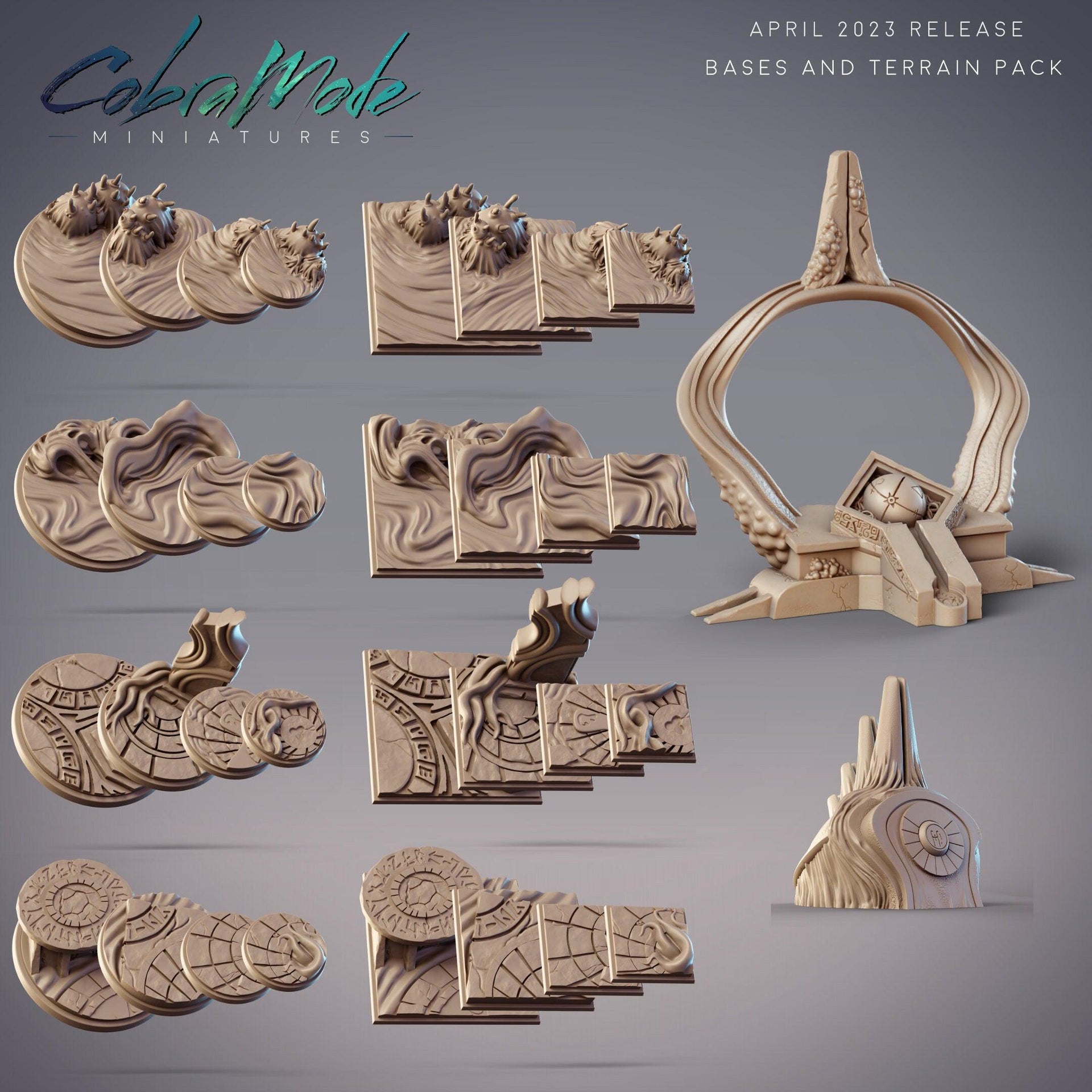 Children of Ydris Eshra and Isra, Psychics - CobraMode | Miniature | Wargaming | Roleplaying Games | 32mm | Sorcerer | Summon |  Twins