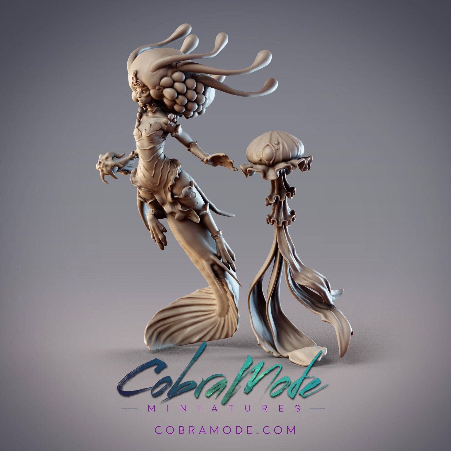 Lemurian Mage Melusine, Merfolk Wizard- CobraMode