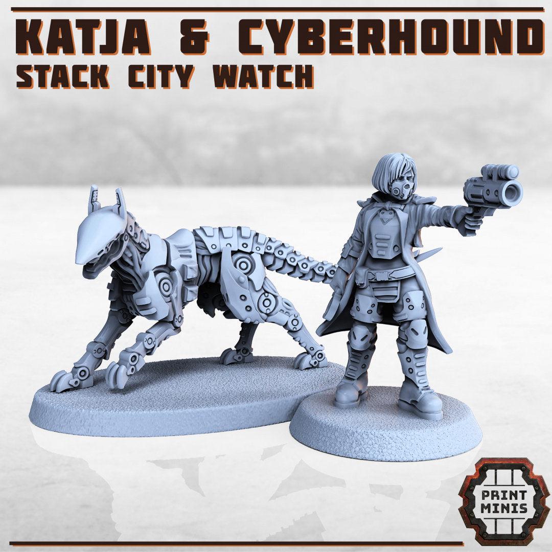 Katja, Watch Inspector - Print Minis